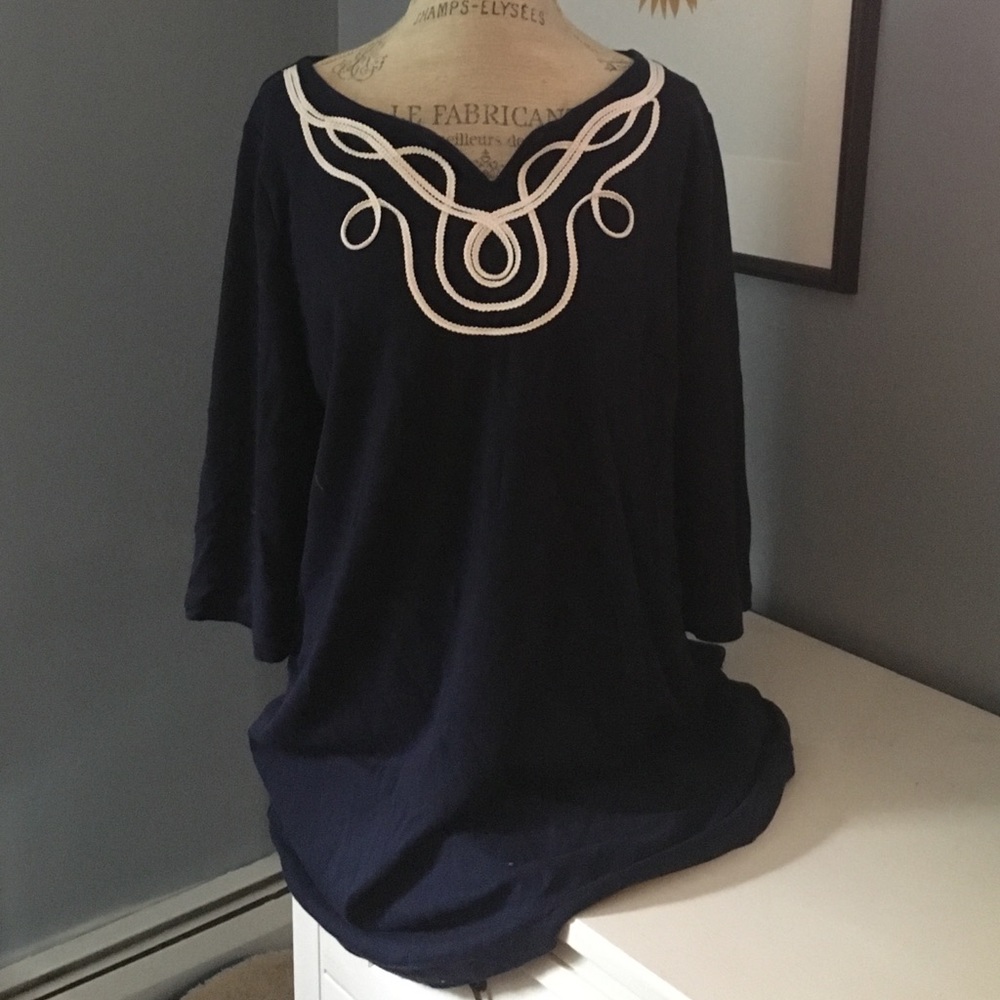 Talbots Navy Dress